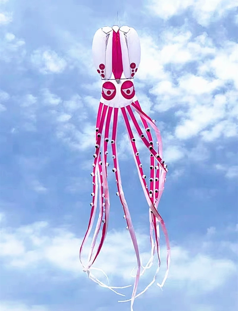 Free Shipping large octopus kites for adults kites factory professional wind kites nylon ripstop inflatable toys Outdoor toys