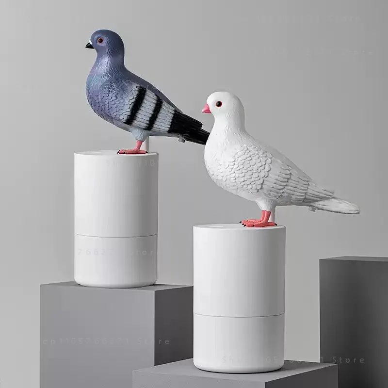 Automatic Foam Soap Dispenser Smart Touchless Funny Pigeon Pooping Home Bathroom Creative Birthday Gift Party Favor