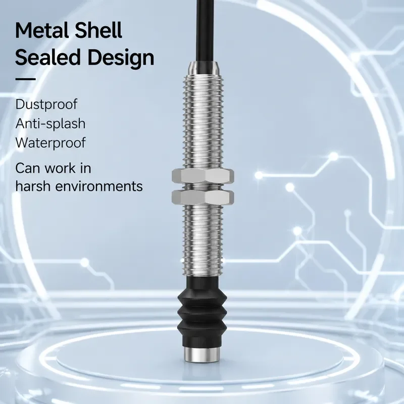 M8 High Precision Contact Sensor Dust Proof Proximity Switch for Machine Tool Origin Positioning and Displacement Limit
