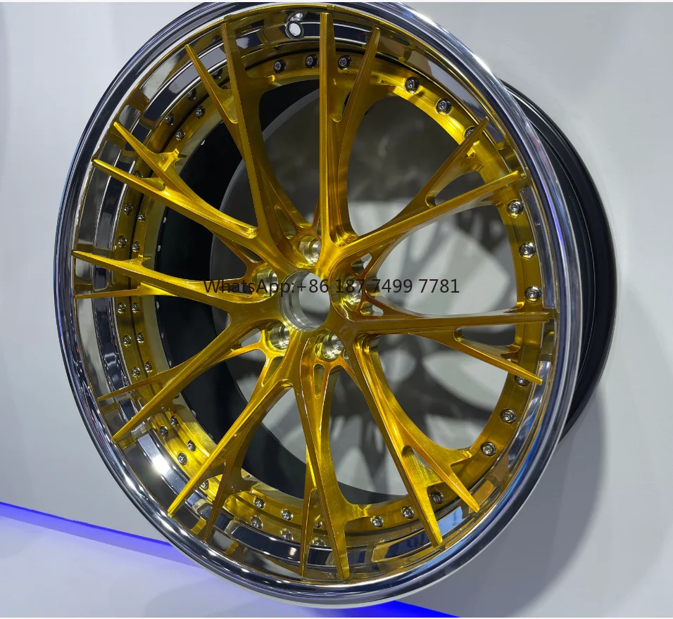 

Factory Direct Sales Luxury Car Wheel Rims 1 /2 /3 Pieced of Forged Wheels 19 20 21 22 23 24 26 Inch 6061-T6