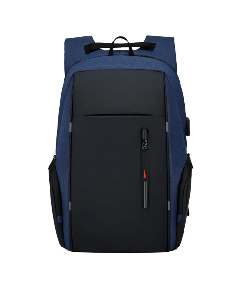 Men's business bag notes, computer bag, multi-function USB backpack, large-capacity backpack.