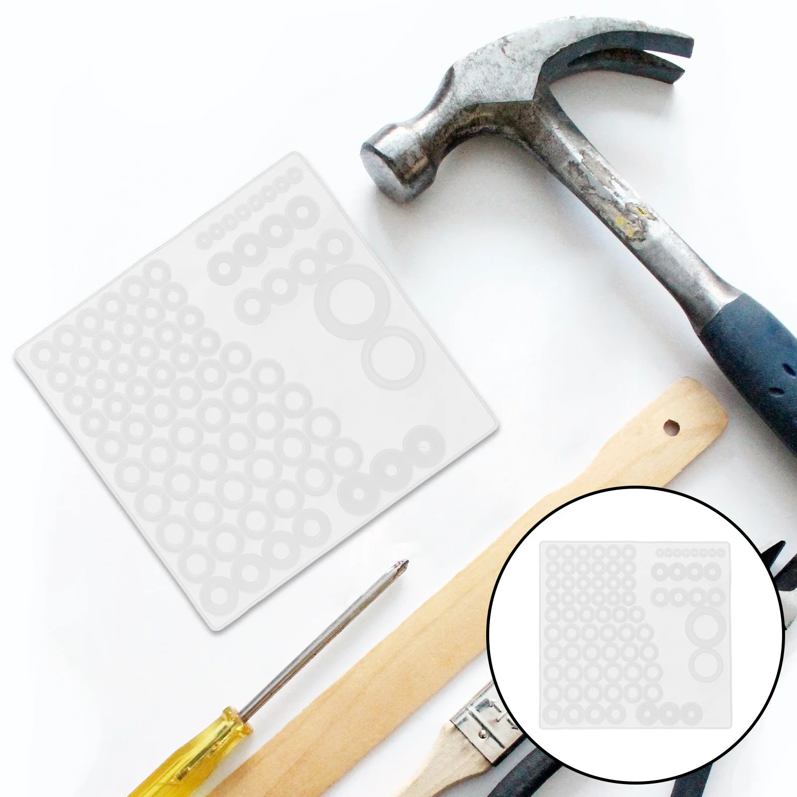 

79Pcs Kitchen Faucet O-Shape Seal Kit Silicone Washers Repair Set Leakproof Sink Mounting Gasket Replacement Plumbing Accessory