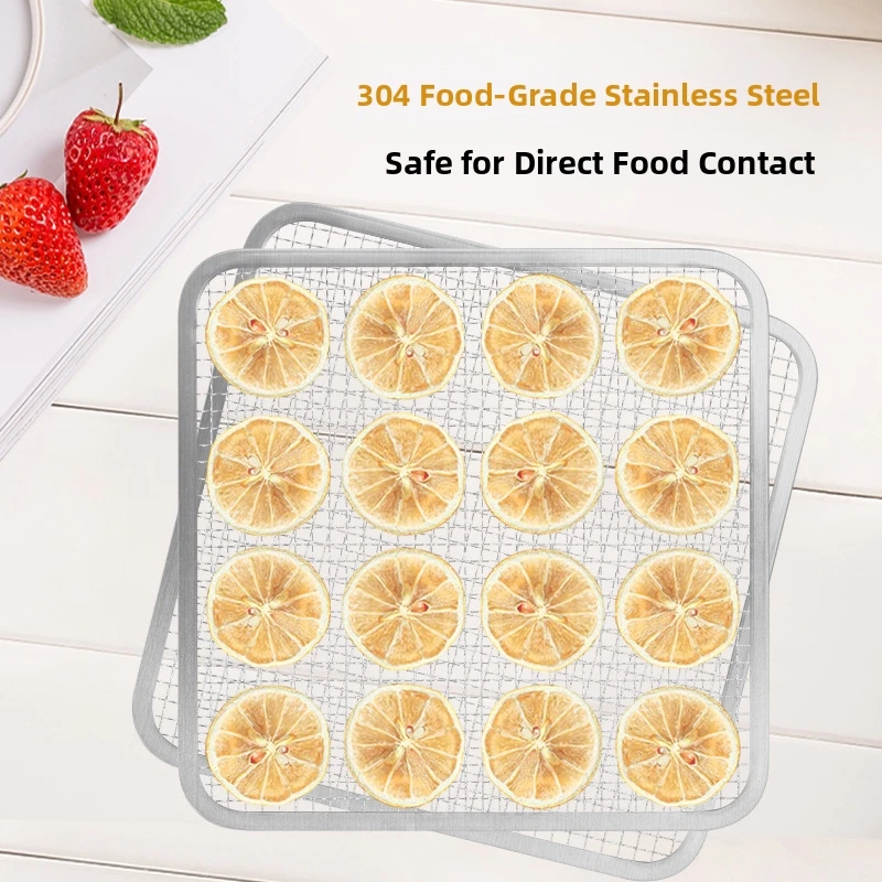 12단 식품 건조기 (듀얼 노브 컨트롤 포함) |   스테인레스 스틸 트레이 및 베이스 |   48시간 타이머, 30 ° C-90을 한국어로 번역해주세요 ° C 조절 가능 |   홈용/