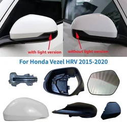 For Honda Vezel HRV 2015-2020 Car Rearview Mirror Lower Base Cover Cap Lid Wing Door Side Frame Glass Lens
