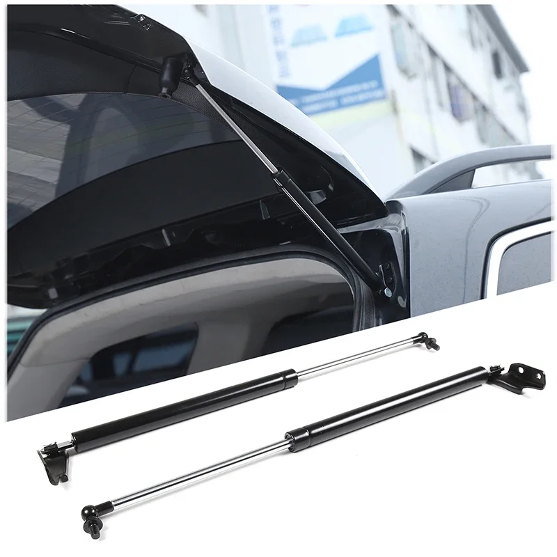 For Subaru Forester 2009-2018 carbon steel black car styling car trunk tailgate retractable hydraulic rod car accessories 2Pcs