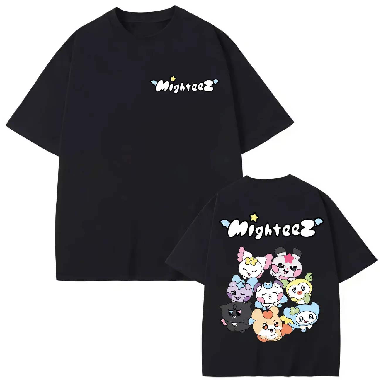 

Korean Band ATEEZ Cartoon Graphic T Shirts Men Women Clothing Harajuku Kpop Pop Music T-shirt Fashion Casual Oversized T-shirts