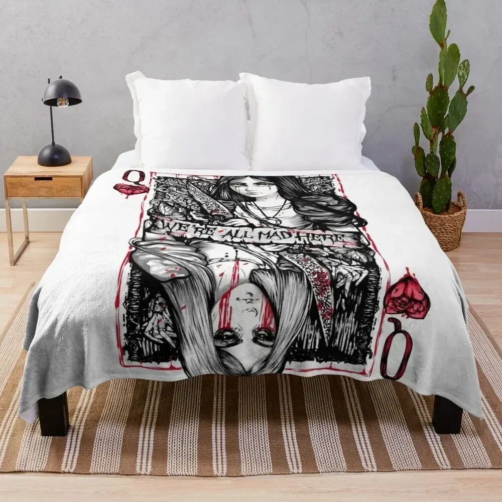 

Pure Madness! Throw Blanket Warm Comfortable Blanket for Office Napping