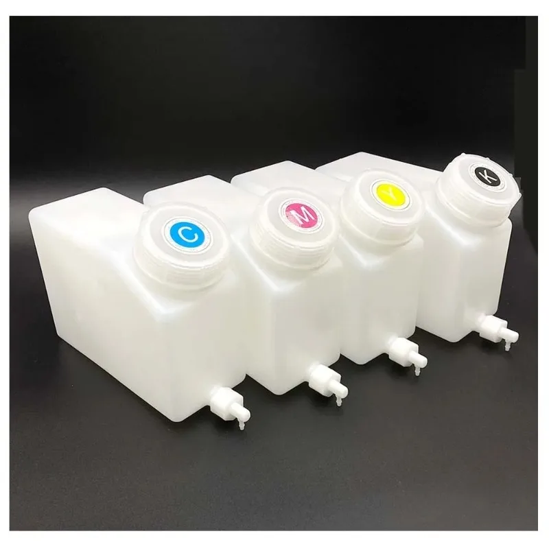 4 1.5L Printer Ink Bottles, Outdoor Photo Machine Continuous Ink Supply Ink Bucket Consumables Accessories
