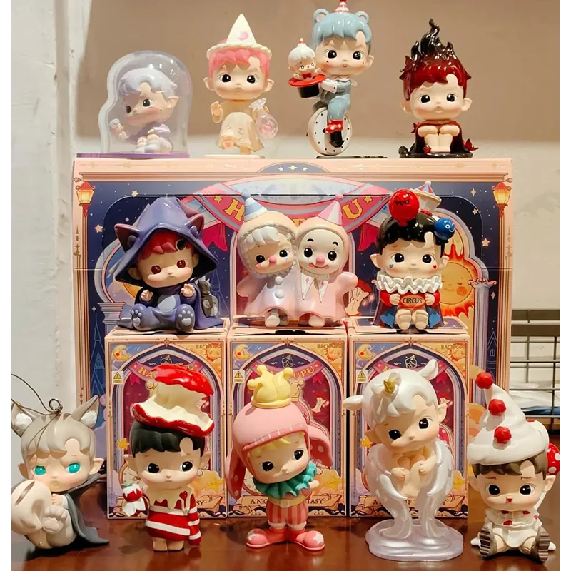 

Подлинная серия Popmart Hacipupu A Night Of Fantasy, оригинальная слепая коробка-сюрприз, экшн-фигурка, загадочная коробка, настольный орнамент, игрушка