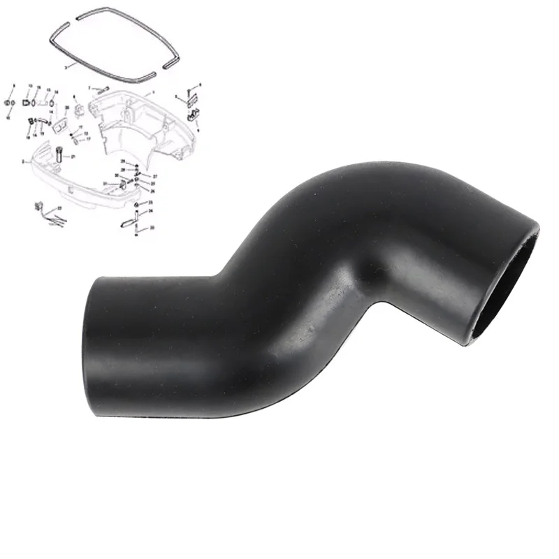 Rubber Hose Molded for Lower or Bottom engine Cover For Mercury 110HP 115HP 150HP 135HP 200HP 8M0039077 110-115-135-140