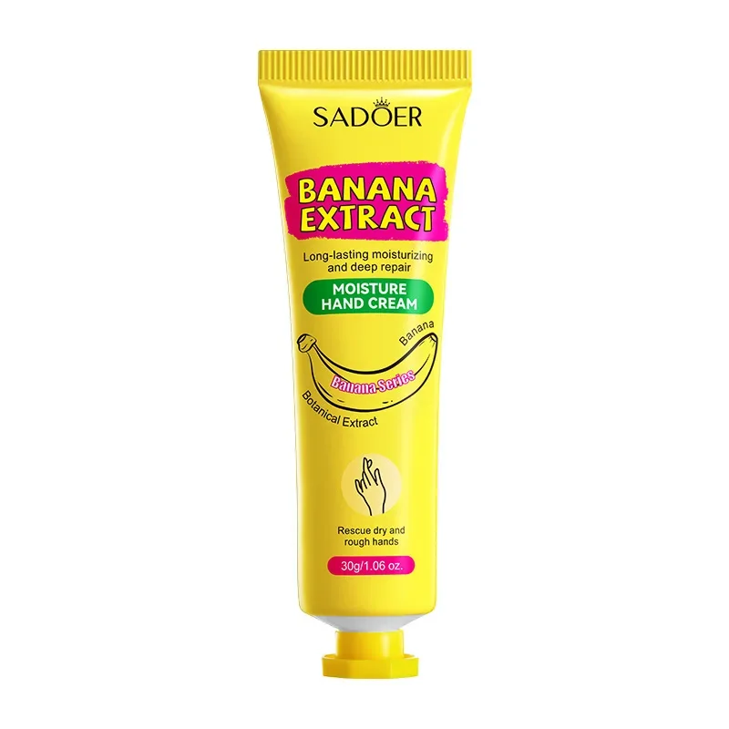 Anti Crack Hand Cream Banana Anti-Drying Crack Hand Cream Moisturizing Repair Cream Nourishing Whitening Hand Skin Care Winter