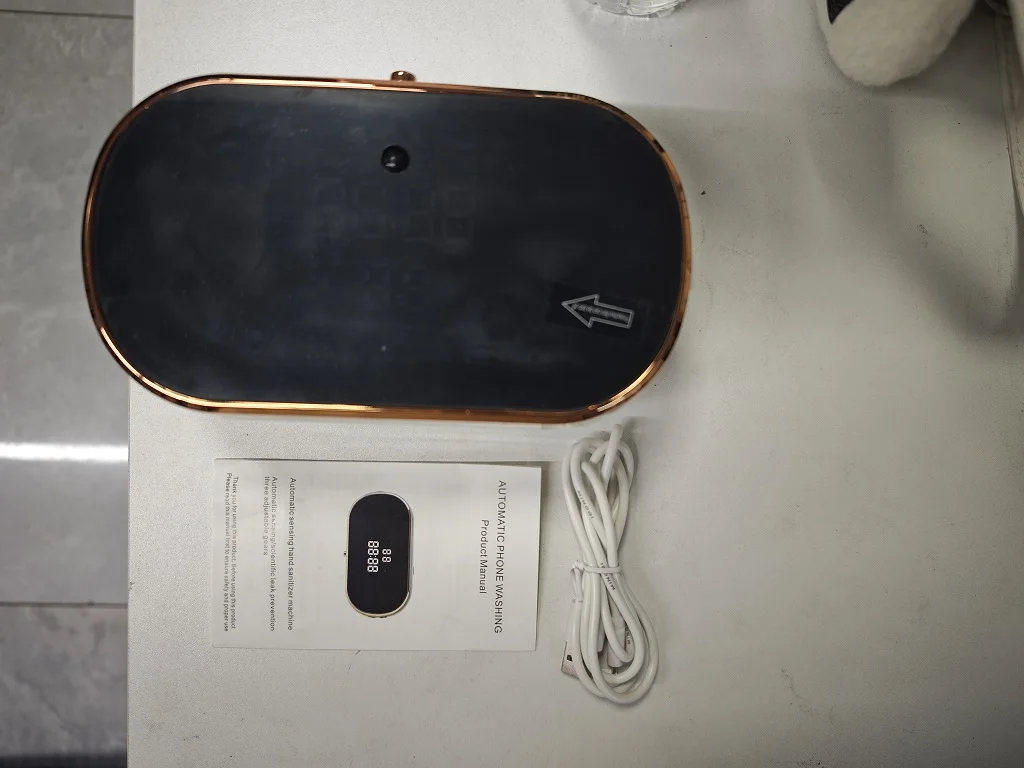 

Автоматические дозаторы пенного мыла для ванной комнаты, умная ручная стиральная машина с USB-зарядкой, два цвета с материалами ABS