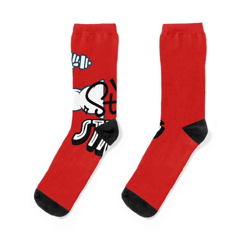 

Stay Strong Socks new year with print Wholesale cute Boy Child Socks Women's