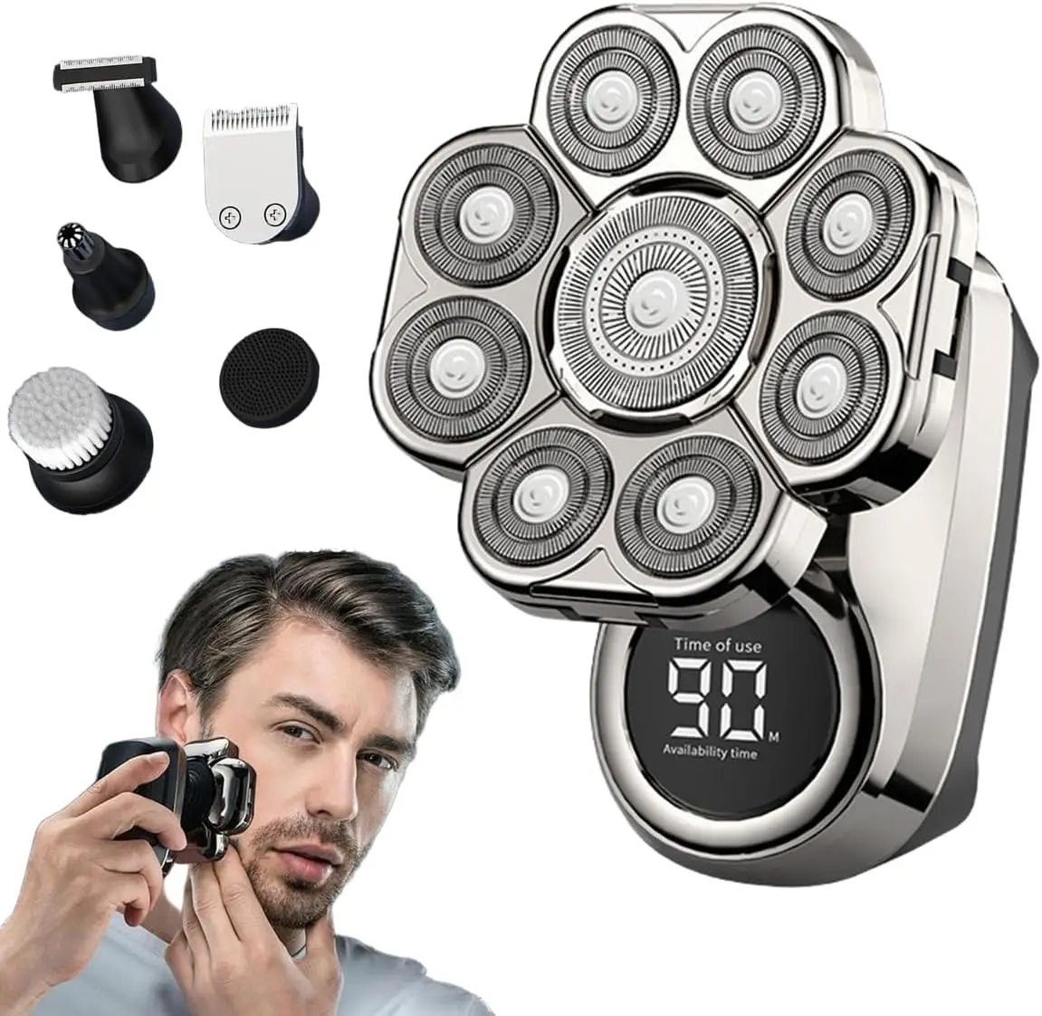 9D Head Shavers For…