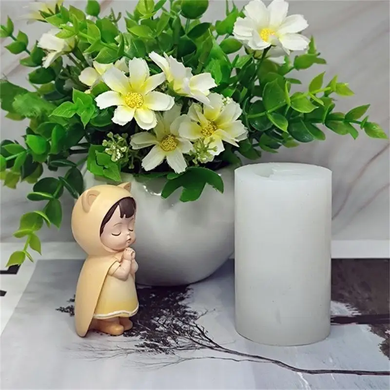 62KD Angelic Silicone Mold Make Angel Soaps and Ice Cubes Rusin Mould - view 4