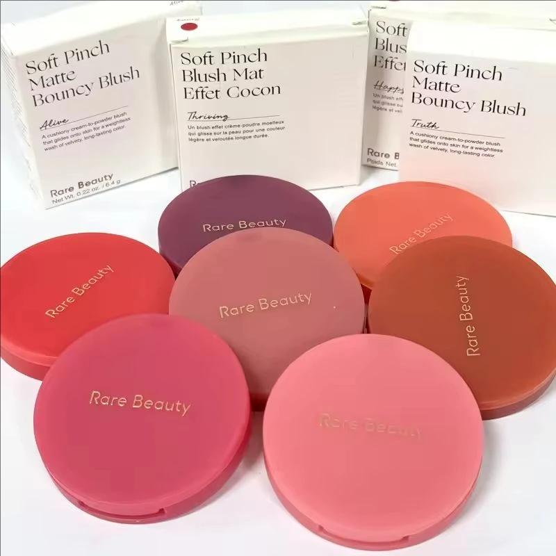 Nuovo Blush Crema-Polvere Opaco a Lunga Durata Effetto Blur, Idratante, Naturale, per un Trucco Radioso e Duraturo