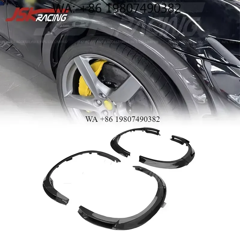 Wmwmnu Dry Carbon Fiber Wheel Trim for Purosangue FUV 2024 2025 OEM Style Rim Protector Accessories Car Styling