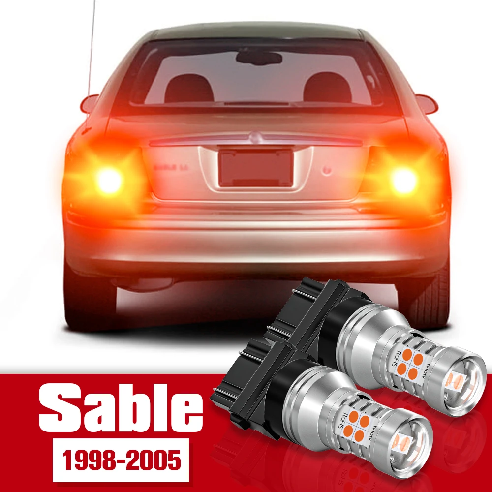 

2pcs LED Accessories Brake Light Bulb Lamp For Mercury Sable 1998 1999 2000 2001 2002 2003 2004 2005