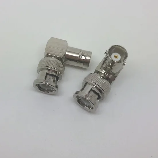 1pcs BNC Male to BNC Female Right Angle 90 Degree Coaxial RF Adapter Connector