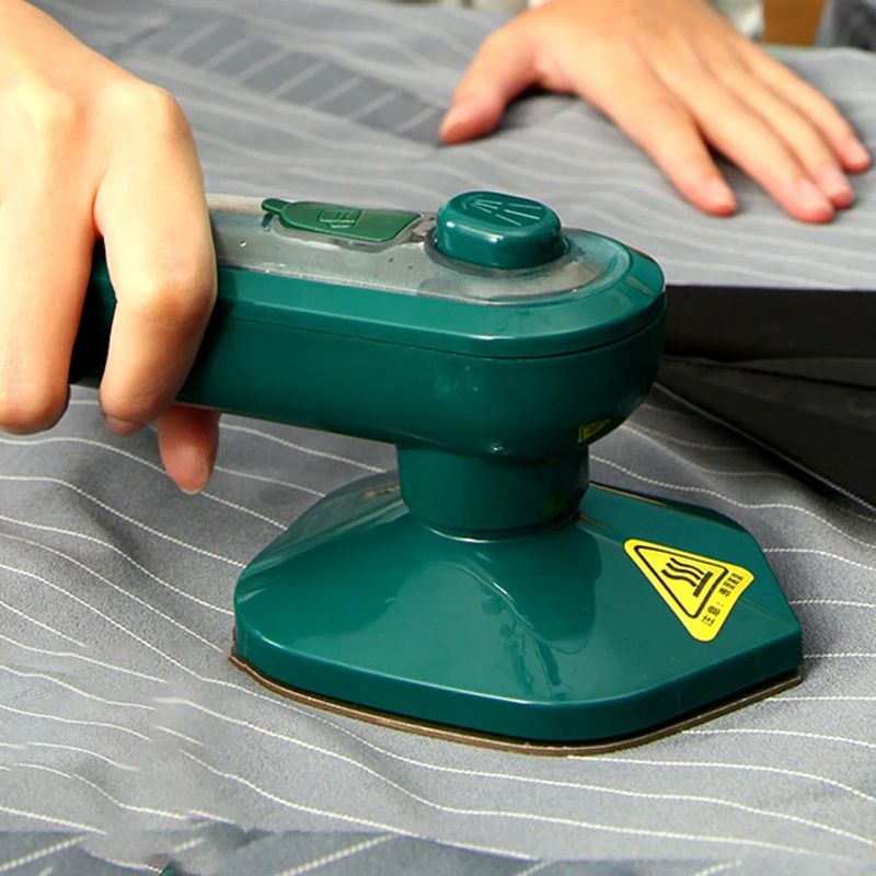 Складная проводная мини-гладильная машина с подогревом, портативный бытовой маленький паровой утюг для одежды, общежития, бытовая техника