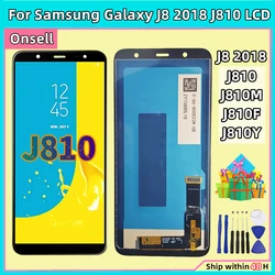 6.0 en effet LCD pour Samsung Galaxy J8 2018 Jgarding LCD écran tactile Hébergements eur assemblée pour Samsung SM-J810M J810F J810Y Jgarding