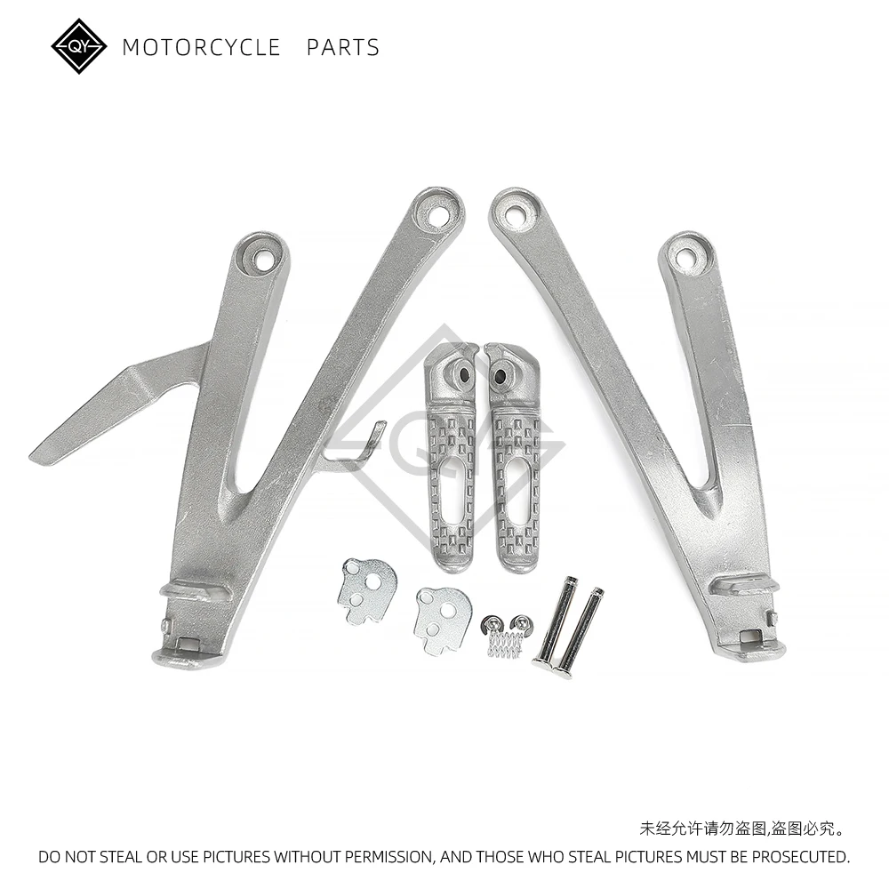 

LQYL Motorcycle Rear Passenger Footrest Foot pegs Brackets For Honda CBR600RR CBR 600RR 2007-2023 F5 2022 2021 2019 2018 2017