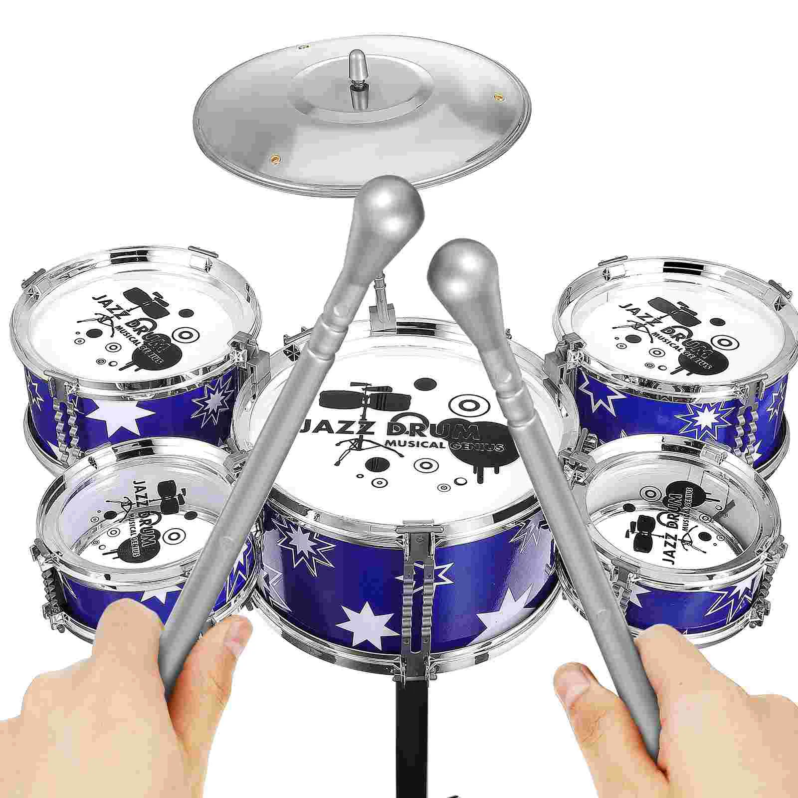 

Toy Drum Kit Percussion Musical Instruments Jazz for Children Playset Dropshipping Toys Toddler