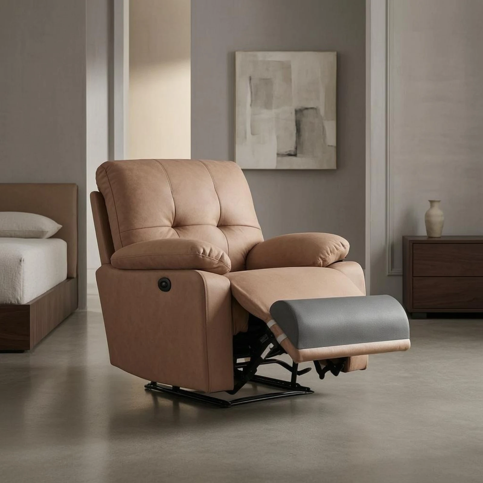 Foot Rest Cushion Foam Recliner Leg Cushion Household Accessory Curved