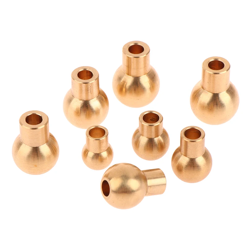 Brass Ball Coolant Nozzles For CNC Lathes Machine Toolholder Balls Joint Nozzle Water Cooling Through Hole Sprayer