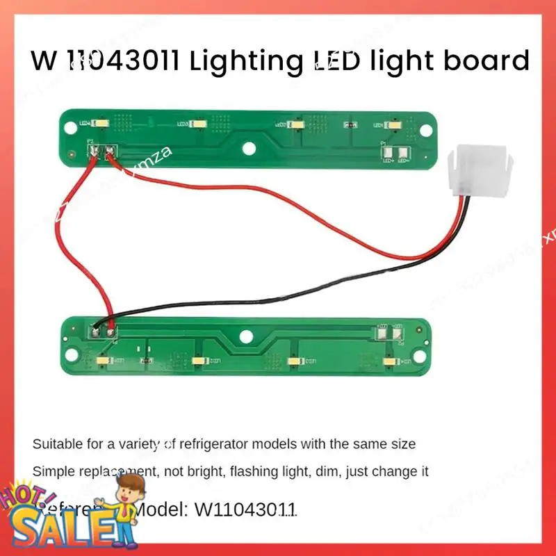 ABCL 2 шт. светодиодная подсветка для холодильника Whirlpool Kenmore Maytag W11043011 PS12070396 (только печатная плата) светодиодная подсветка для холодильника