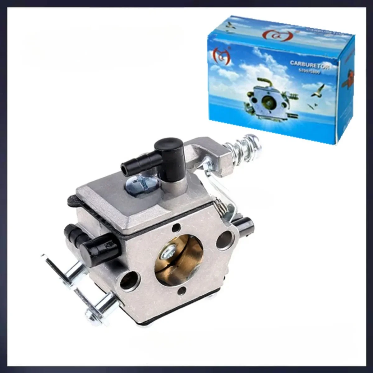 Chainsaw Carburetor 52/58 Gasoline Saws Wood Saws Good Quality Accessories Color Box Packaging Copper Oil Nozzle Carburetor