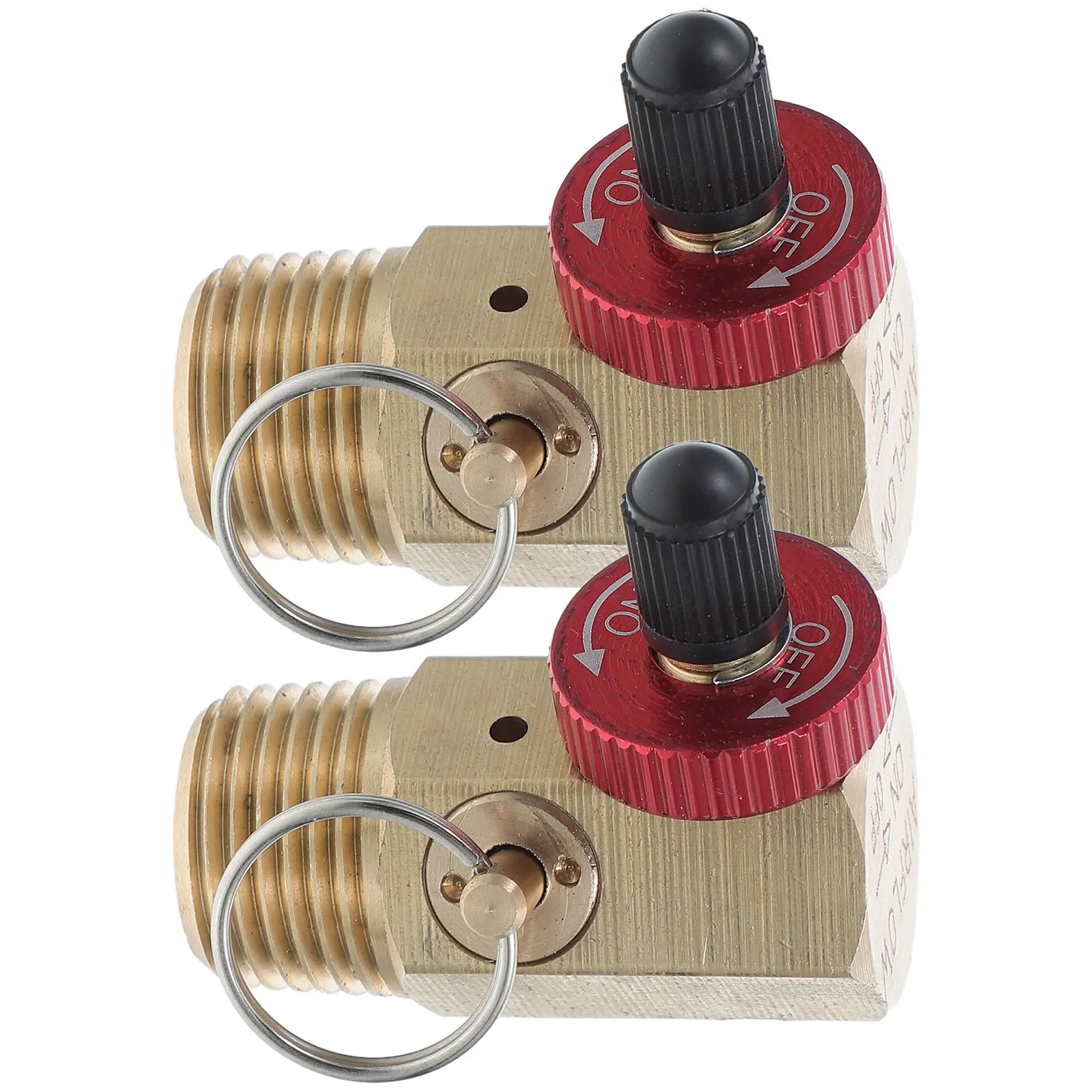 

Комплект из 2 латунных комбинированных клапанов: порт безопасности для портативных воздушных баллонов, клапан сброса давления, байпасный клапан, регулятор давления, деталь для воздушного компрессора