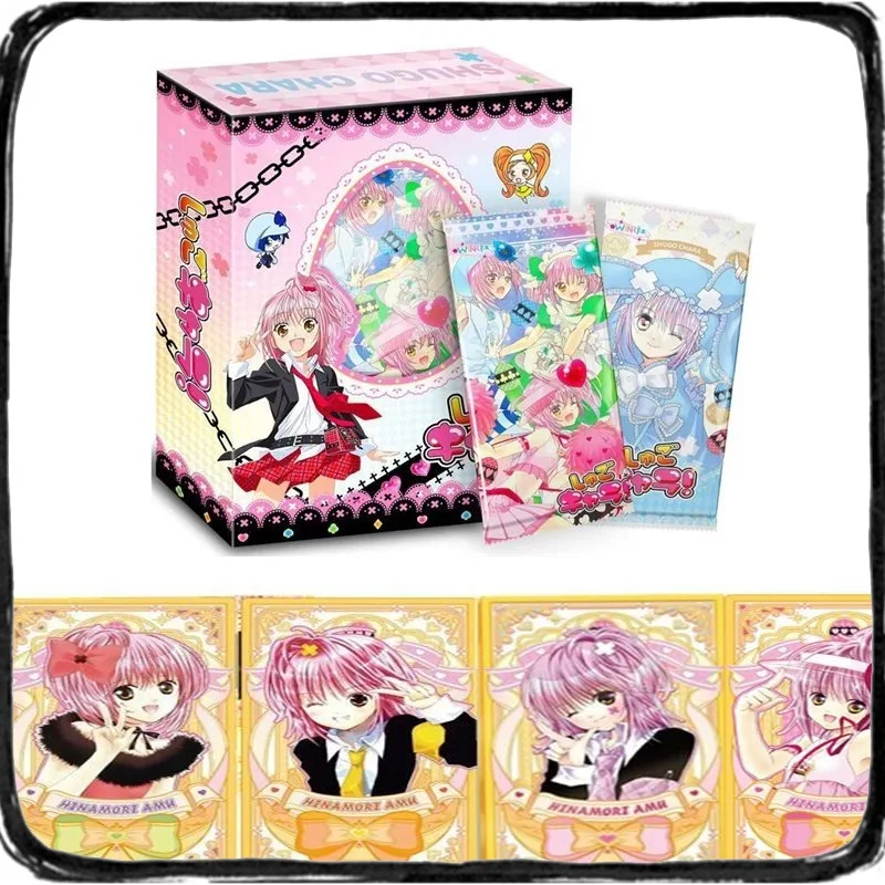

Shugo Chara time commemorative card Volume 2 Hinamori Amu Tsukiyomi Ikuto Anime character collection card Kids Toy Birthday Gift