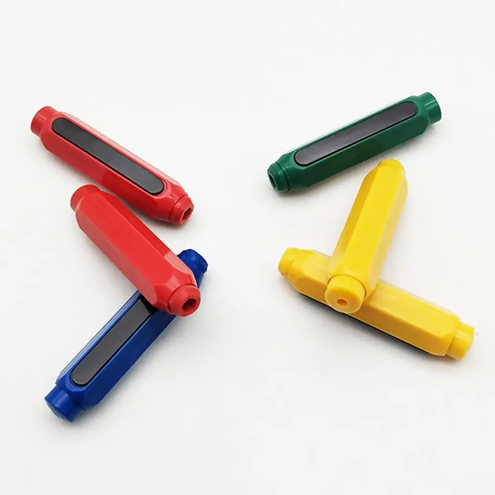 5Pcs Adjustable Plastic Dust-proof Writing Magnetic Teacher Blackboard Chalk Pen Holders Chalk Clips School Supplies