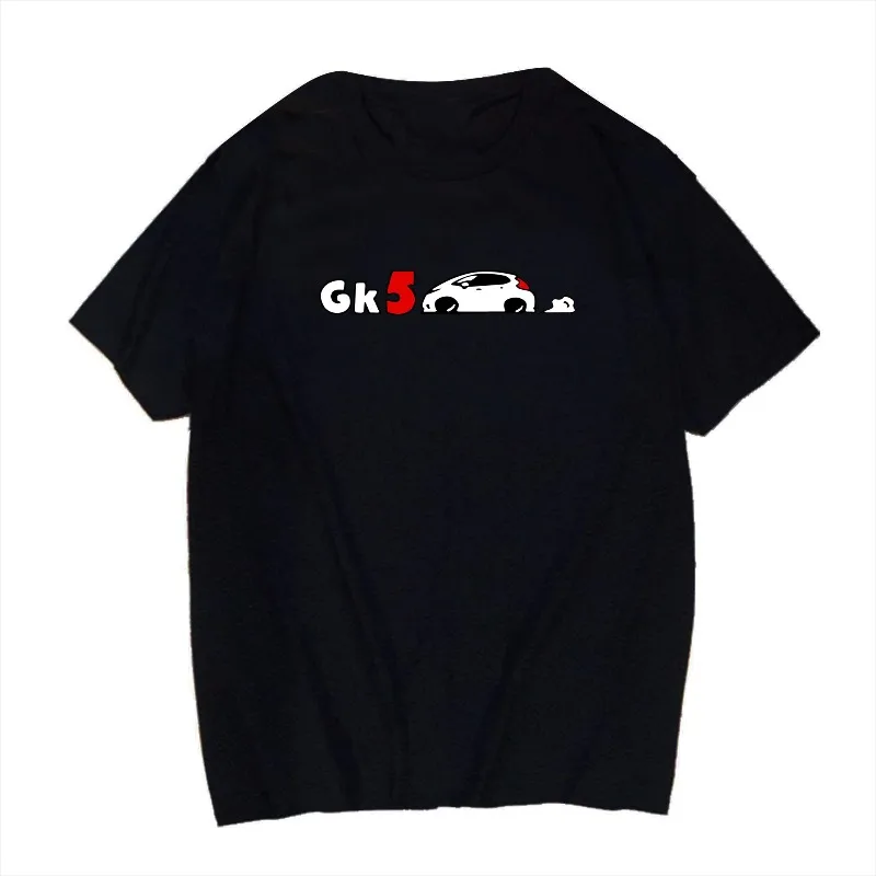 

Summer of 2025 Honda R&D's New Industrial Vehicle Fit GK5 Jade Civic Honda Soul T-shirt Short-sleeved Base Layer Round Neck Tops