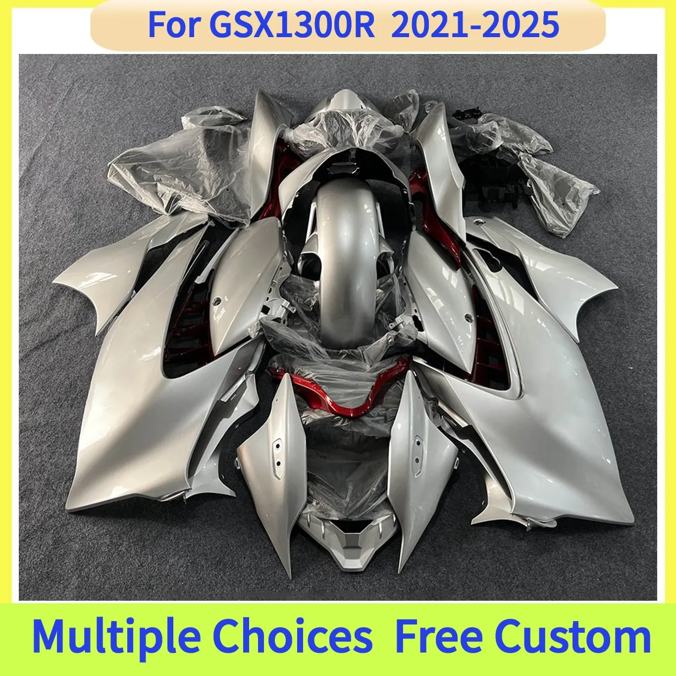

Полный комплект обтекателей для Suzuki Hayabusa GSX1300R 2021-2025 GSX 1300 R, пластиковые детали из АБС-пластика, аксессуары для мотоциклов, комплект обшивки кузова