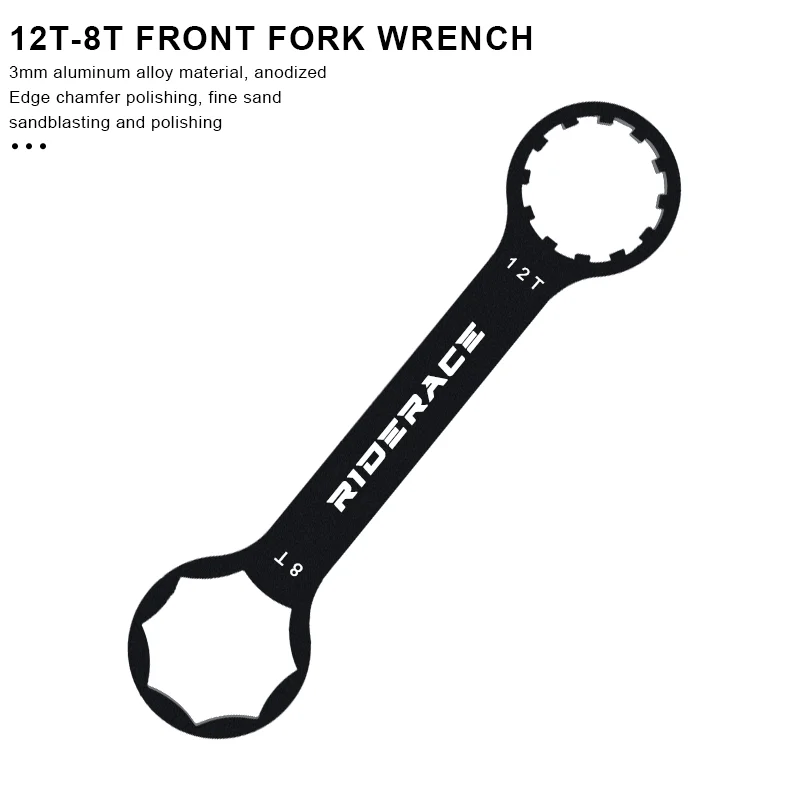 Bicycle Front Fork Wrench Mountain Bike Suspension Cap Removal Installation Tool MTB Repair Tool For SR Suntour XCM XCR XCT RST