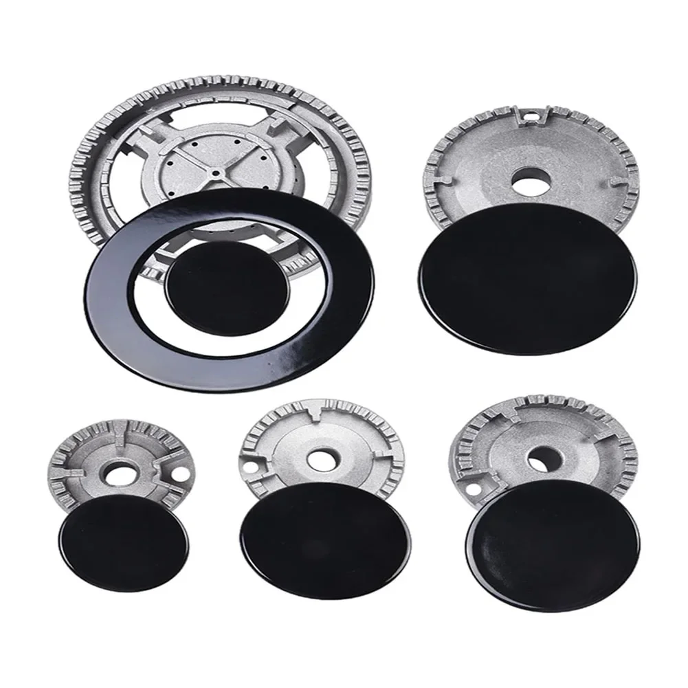 

Upgrade Cooker Hat Set Oven Gas Hob For Kitchen For SABAF Stove Handles Lid Kit Stove Accessories Iron Cover Flame Distributor