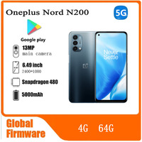 Oneplus Nord N200 5G SmartPhone CPU Qualcomm Snapdragon 480 Battery capacity 5000mAh 13MP Camera full screen used phone