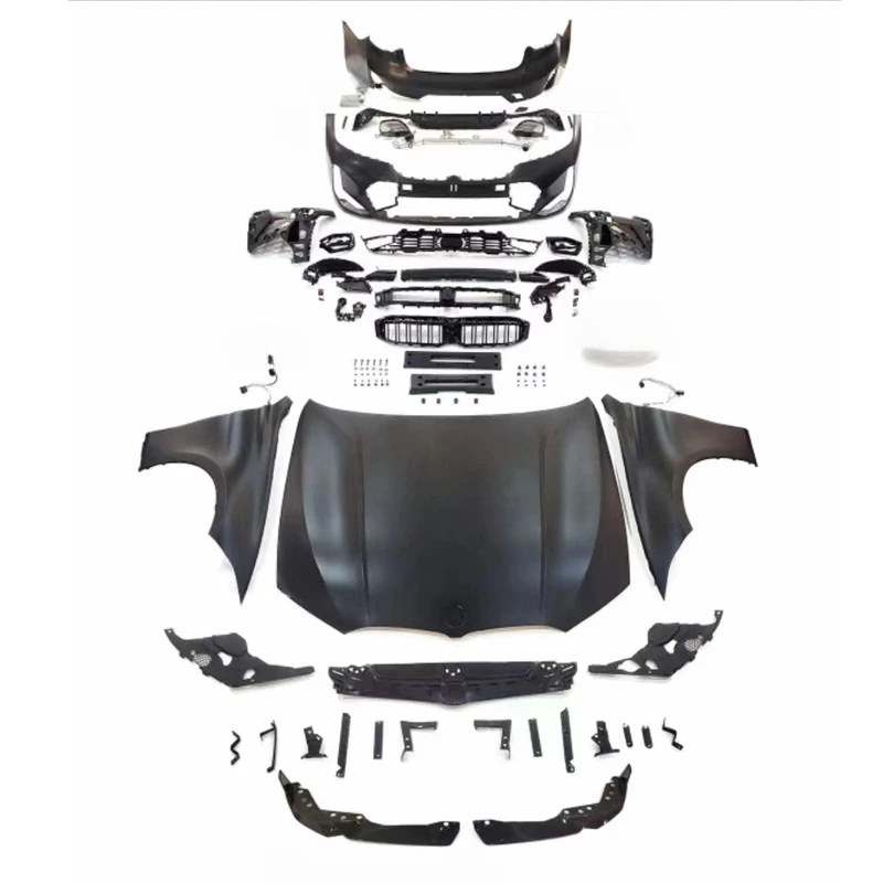 High Quality Wide Body Kit Fit for 3 Series F30 Upgrade to G20 Style Full Set Auto Exterior Facelift Modification Accessories