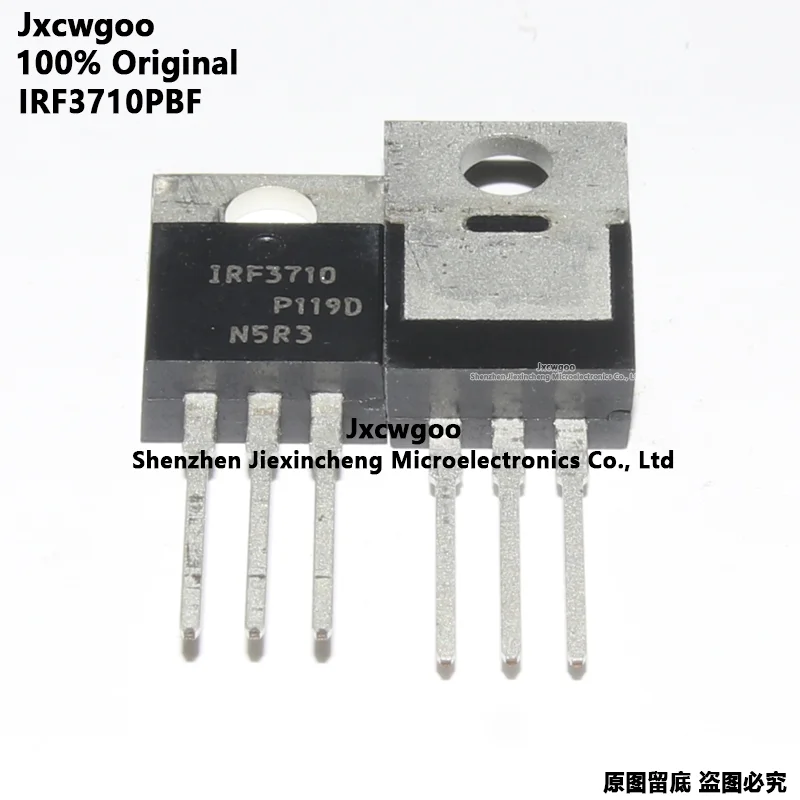 10pcs FET Imported New TO-220 IRF3710PBF 100V 100% MOS 57A IRF3710 Original