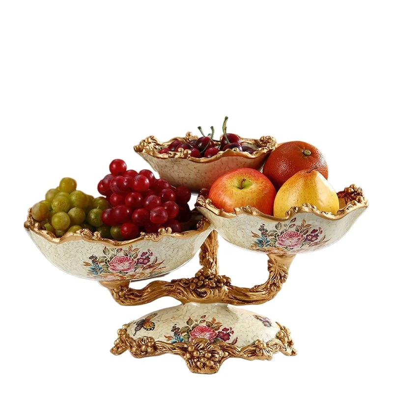 

Creative large dried fruit plate