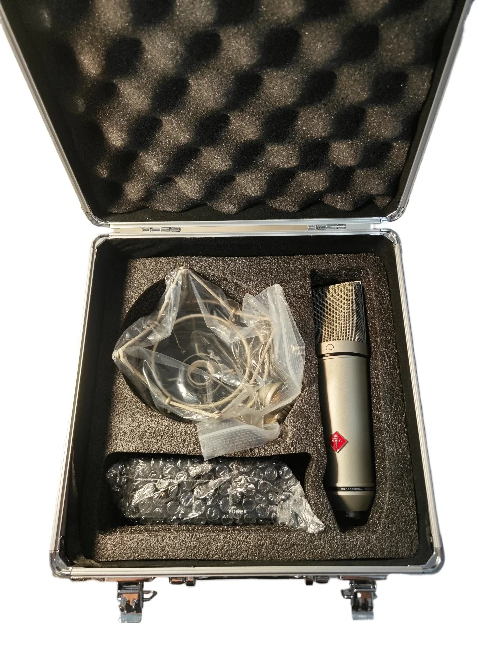 

New Professional DIY U87 large diaphragm 6H3N tube condenser microphone for live streaming and singing in the recording studio