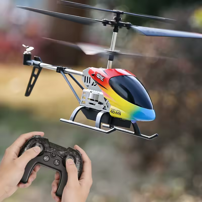 M5 שליטה מרחוק מסוק להחזיק 3.5 מסוקי rc ערוץ עם gyro ו הוביל אור עמיד אור מתנה צעצוע