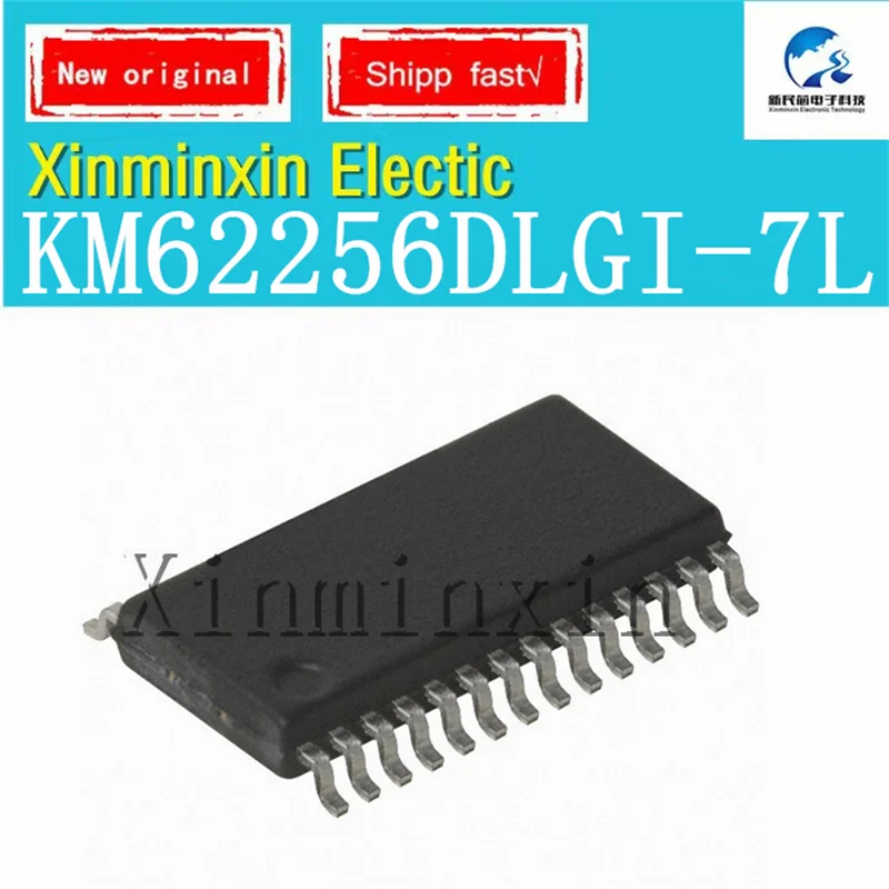 

2pieces/lot KM62256DLGI-7L 28SOP IC Chip New Original In Stock