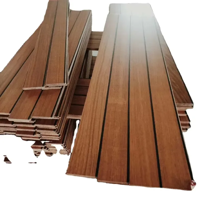 South American Teak Solid Wood Flooring Waterproof Customizable Car Wood Flooring