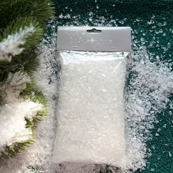 1 Pcs Machine-made Snow Simulated Snowflake Fragments Christmas Decoration Xmas Tree…