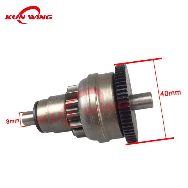 

Starter Motor Clutch Gear Assembly for Gy6 50cc 60cc 80cc QMB 139 Scooter Engine Parts