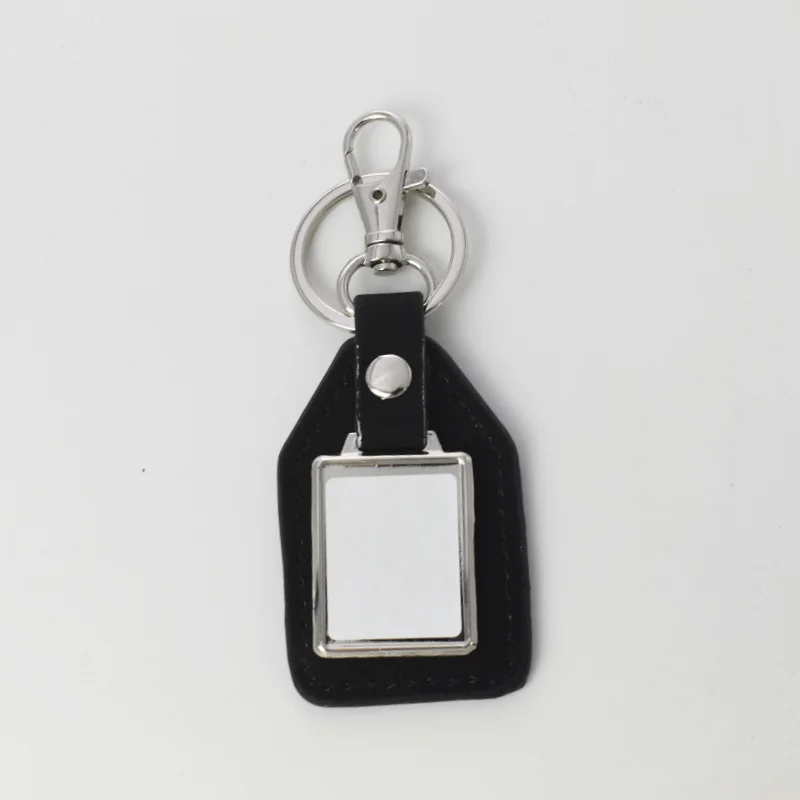 Custom PU Leather Keychains, Personalized Logo/Name/Design Gift