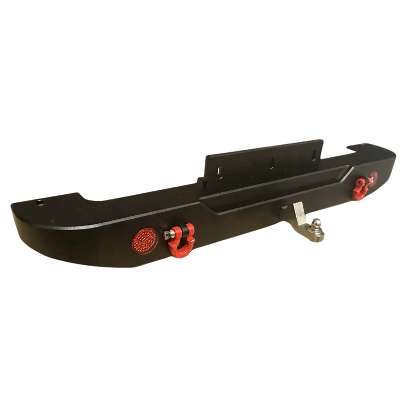 CNC Upgrade Rear Bumper for 1/7 RC Crawler CK5811 Maker Metal Bumper for Wrangler Off-road Rc Car Modified Accessories